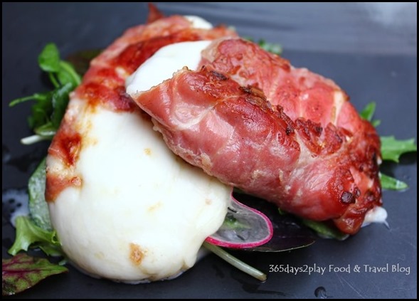 Burlamacco - Pan-Roasted Buffalo Mozzarella Wrapped in Parma Ham $24 (1)