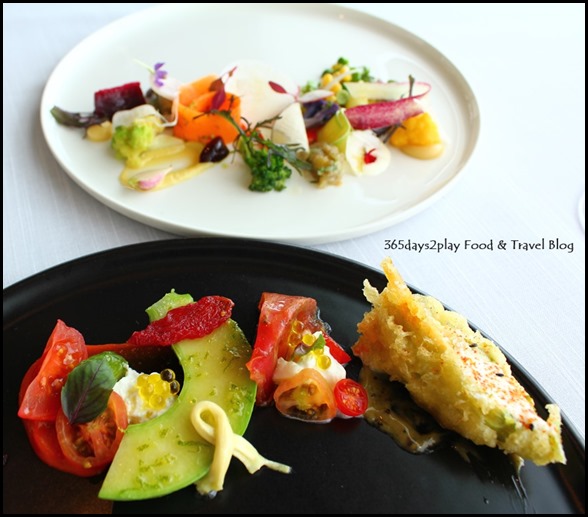 Jaan - Zucchini Trumbetta with burrata artigiana, tomato collection, nicoise olive (1)