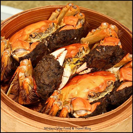 Li Bai Sheraton - Traditionally Steamed Hairy Crab (2)