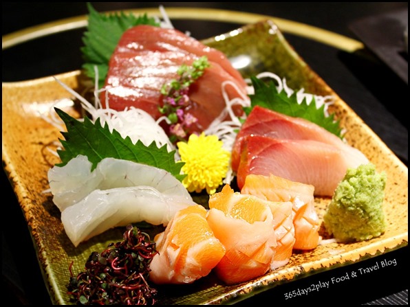 Shima Restaurant - 4 Kinds of Sashimi Moriawase $45