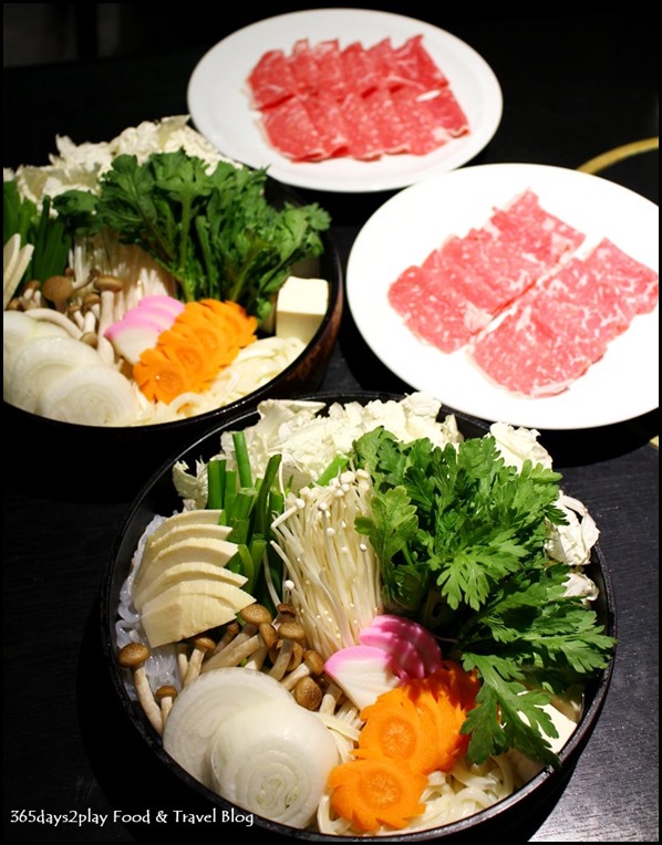 Shima Restaurant - Sukiyaki Set with US Ribeye $80