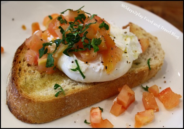 Oh Deli - Poached Egg on Toast $6.90
