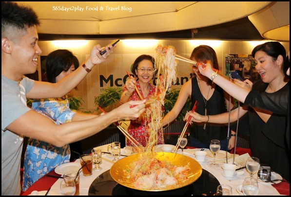 Quayside Seafood Lo Hei