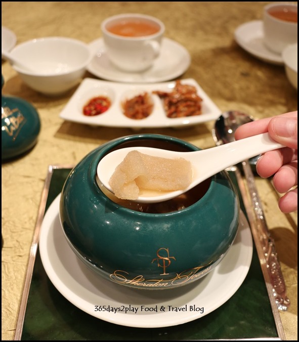 Sheraton CNY 2015 - Double boiled Chicken Soup