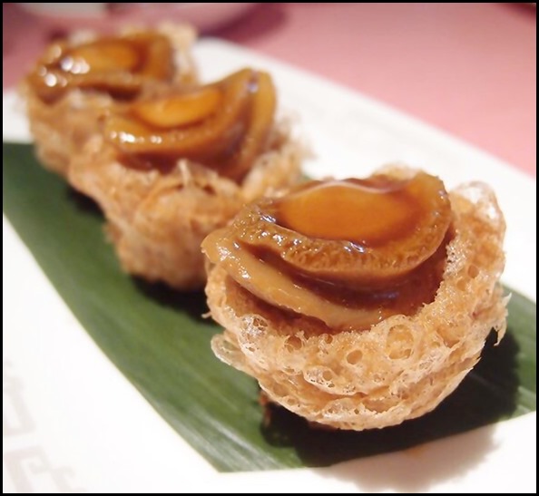 Abalone and Taro Puff