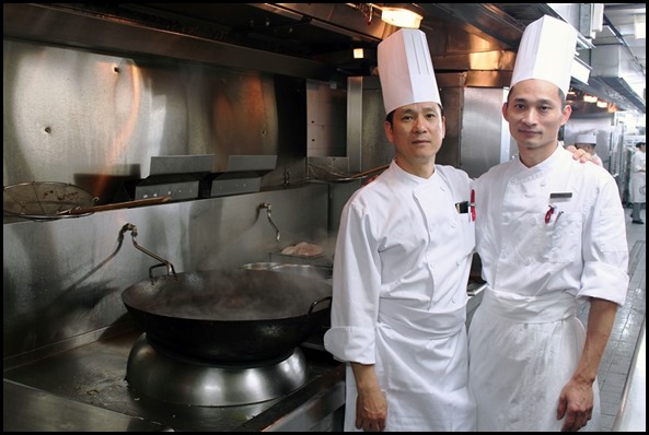 JW Marriott Hotel Hong Kong Guest Chefs - Chef Chow and Chef Liu