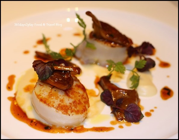 Zafferano - Pan-seared hokkaido scallops (2)