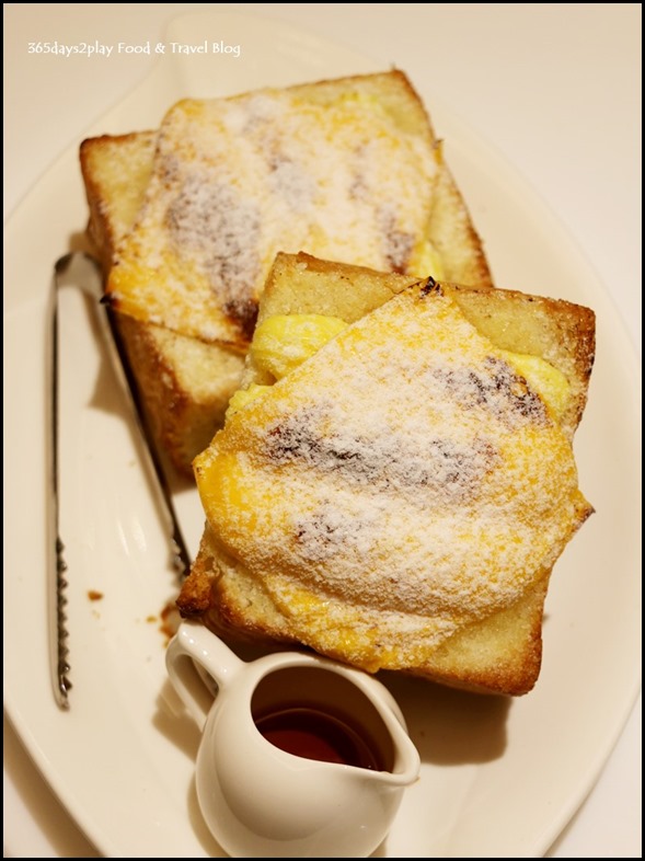 Dazzling Cafe - Cheddar Cheese Danish Honey Toast $17.90  (2)