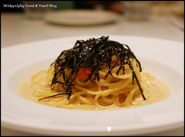 Dazzling Cafe - Mentaiko Spaghetti in Cream Sauce $18.90 (2)