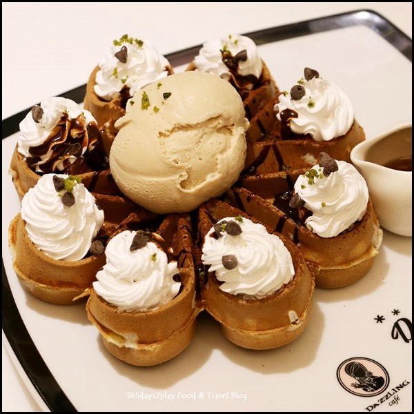 Dazzling Cafe - Valrhona Chocolate Waffle With Bailey's Ice Cream $12.90   $2.50  (3)