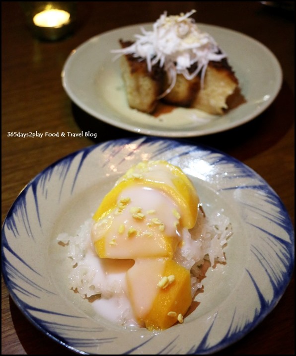 Long Chim - Mango and sweet sticky rice $13