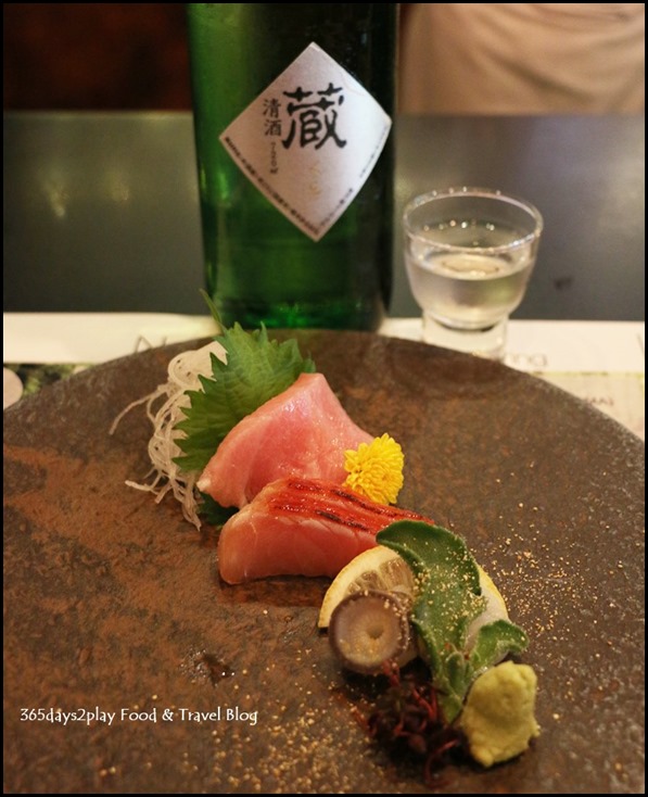 IKYU - Nihonkai sansyu sashimi & Kura Jyunmai GinJyo (Ichishima) (1)