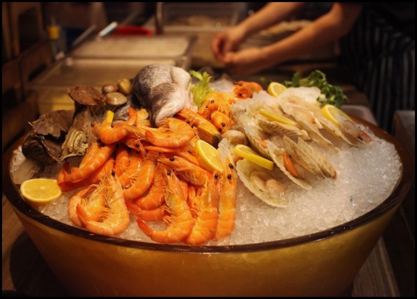 Spread of the Freshest Seafood