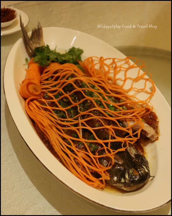 Jade Restaurant - Nostalgic Steamed ”Badin Fish’ with Special Sauce