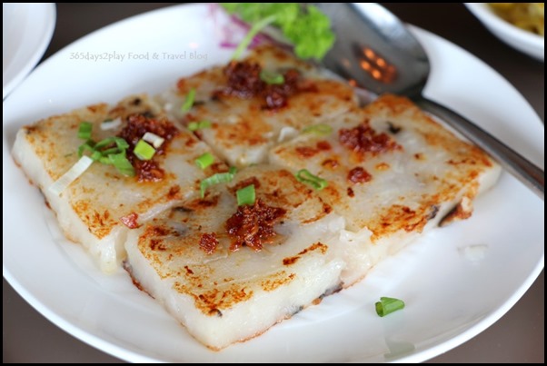 Sichuan Douhua - Pan fried Carrot Cake in XO Sauce 3 for $5