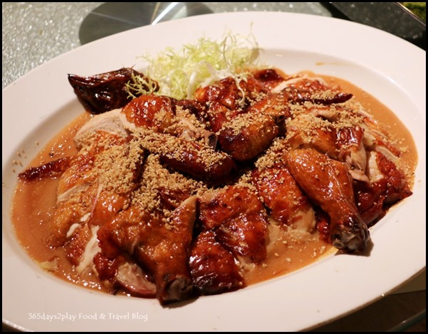 Four Seasons Hotel Wedding Dinner - Roasted Chicken with Japanese Miso Flavour