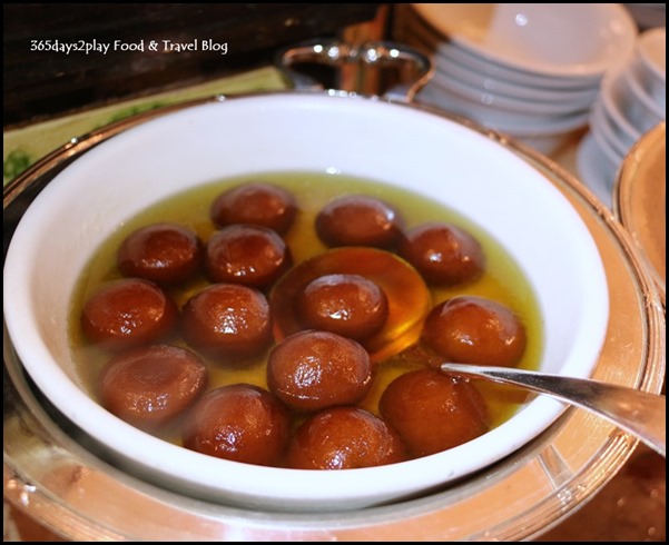 Tiffin Room - Gulab Jamun (Fried Milk Dumpling with Saffron Sugar Syrup)