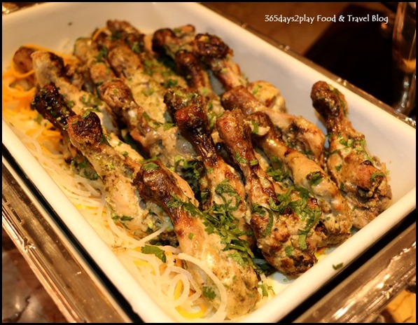 Tiffin Room -Kalmi Kebab (Tandoor Baked Boneless Chicken Flavored with Cinnamon Stick and Bay Leaf)