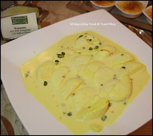 Tiffin Room - Rasmalai (Soft Milk Dumplings with Saffron Water)