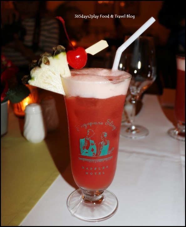 Tiffin Room - Singapore Sling