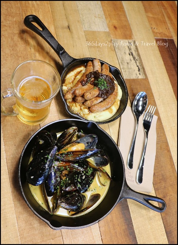 The Chop House - Mussels Mariniere $20  