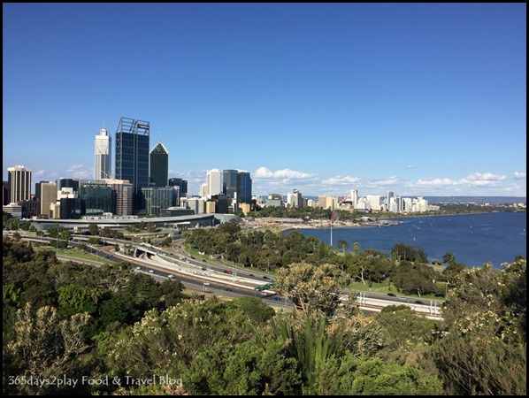 View of Perth City from Kings Park