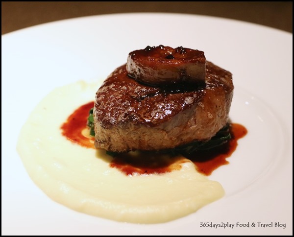 Five Nines - Beef Tenderloin & Foie Gras $29