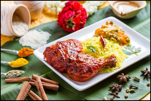 SilkAir All Time Favourites Menu - Tandoori Chicken