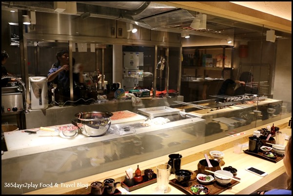 Man Man Japanese Unagi Restaurant See Though Kitchen