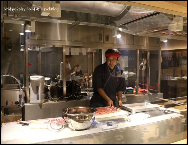 Man Man Japanese Unagi Restaurant See Through Kitchen