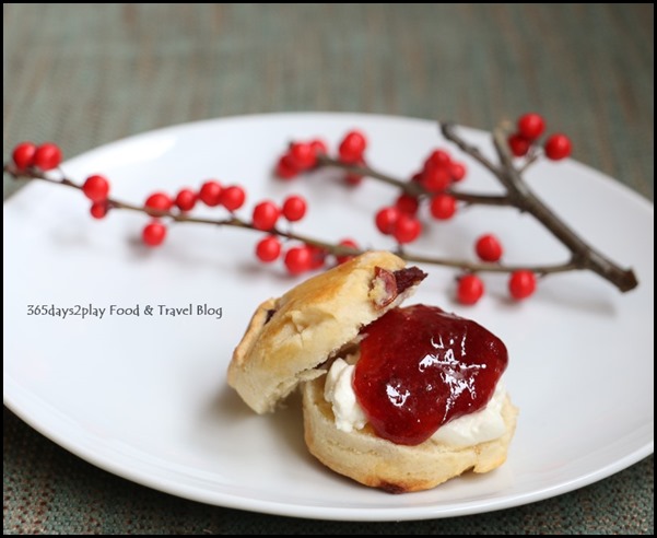 Capella Festive Afternoon Tea Scones