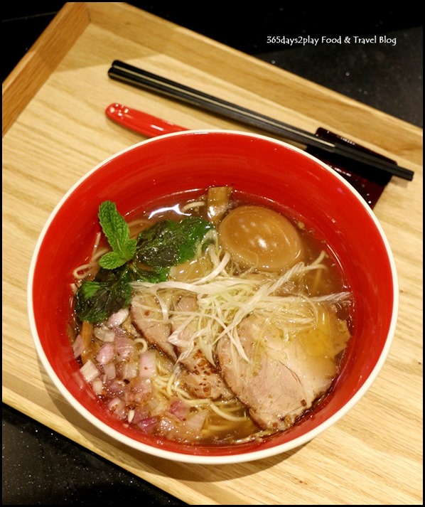 Tsuta Singapore Char Siu Ajitama Shio Soba $22.80  (2)