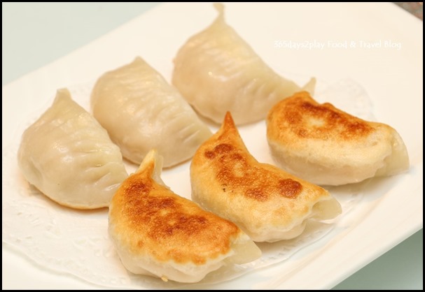 Avenue Joffre - Pan-fried dumplings with sea cucumber, prawn & pork