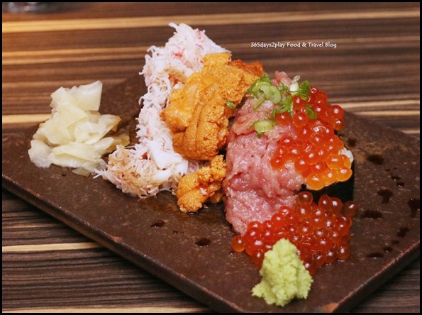 Izy Dining & Bar - Japanese Nokke Roll (Uni, Ikura, Crab, Negitoro, Veg) $45 (2)