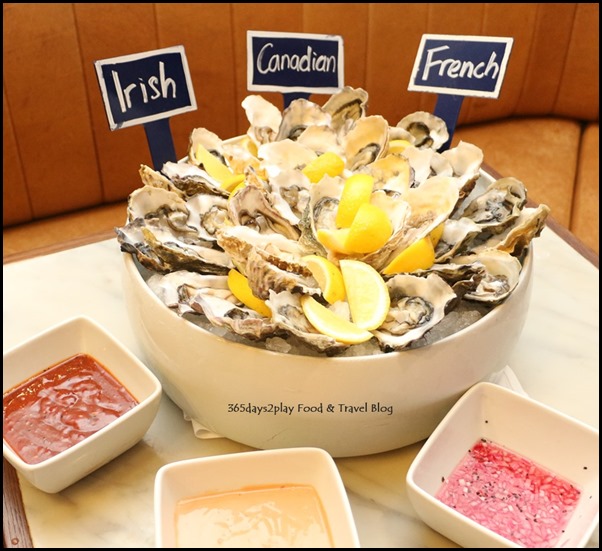 Marriott Cafe - Irish, French and Canadian Oysters