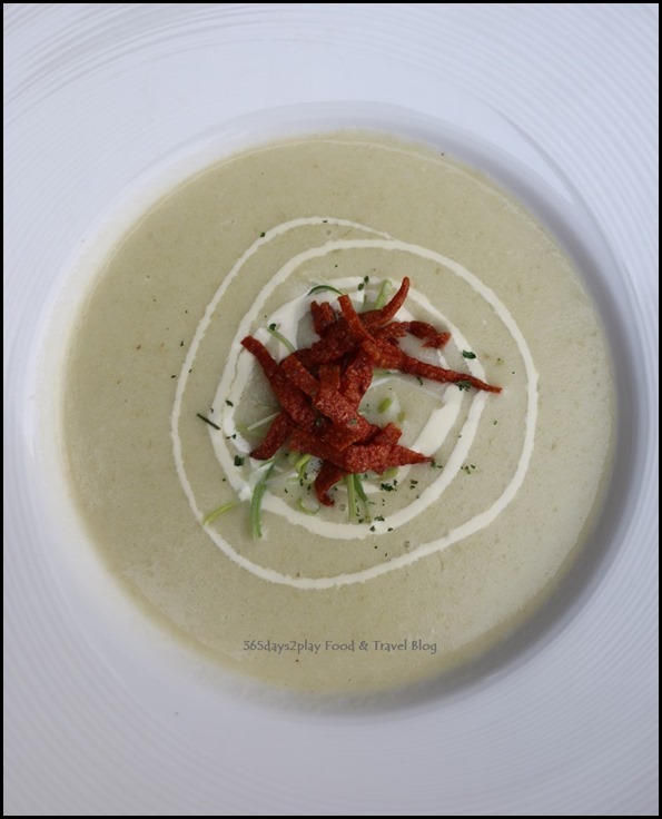 Breez Bistro Bar - Potato and Leek Soup $9