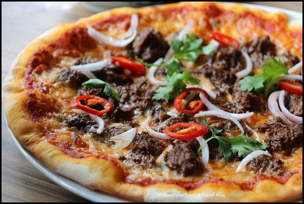 Casa Verde - Beef Rendang Pizza