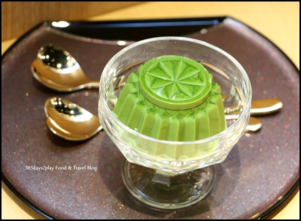 Misato - Matcha Bavarois (Premium green tea French pudding) $7.80  (2)