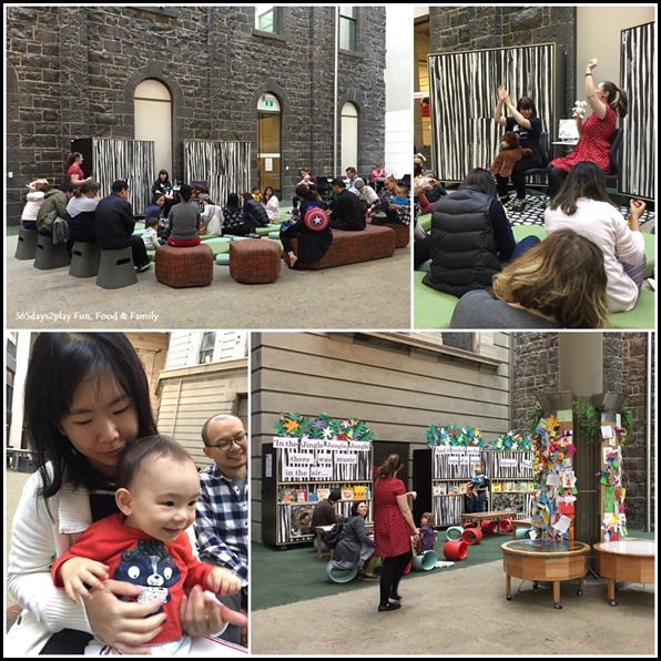 Baby Bounce at State Library Victoria