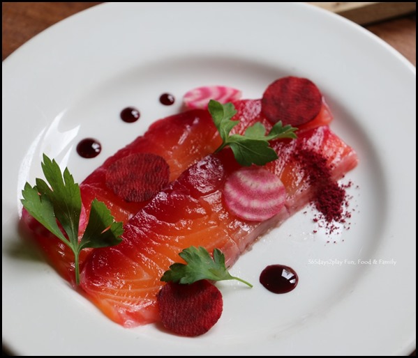 Audace - Salmon Gravlax Beetroot