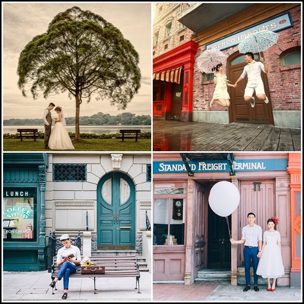 Beautiful Places for Outdoor Wedding Photography in Singapore