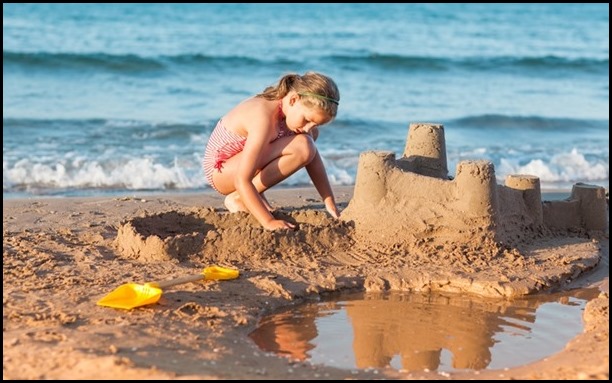 Generic Sandcastle Building photo