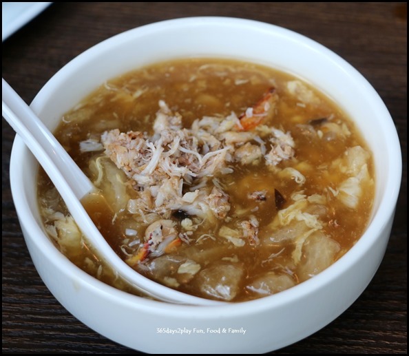 Myo Restobar - Fish Maw, Crab Meat in Superior Broth $9