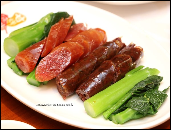 Kam's Roast - Waxed Lean Pork Sausage and Waxed Goose Liver Sausages (2)