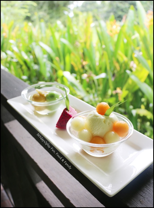 Tamarind Hill - Glutinous Rice Balls stuffed with Sesame and Honeydew Sago with Vanilla Ice Cream (1)