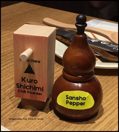 Kuro Shichimi Chilli Powder and Sansho Pepper