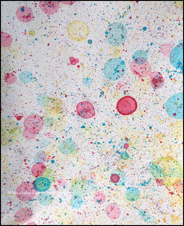 Toddler Art Fun - Rainbow Bubbles (1)