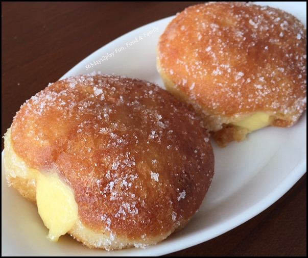 Caffe Fernet - Stuffed Bomboloni (lemon curd, vanilla sugar) $13