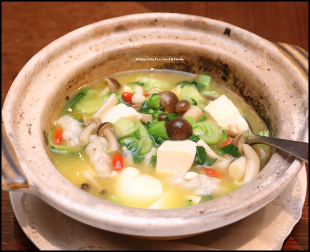 White Beancurd with Fish Puffs in Supreme Stock