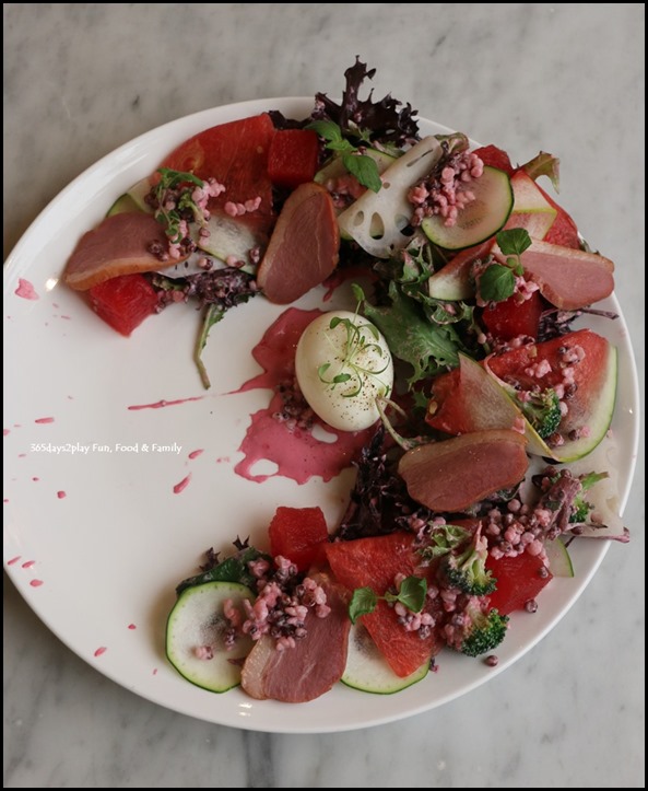 Antoinette - Watermelon & Smoked Duck Salad $24
